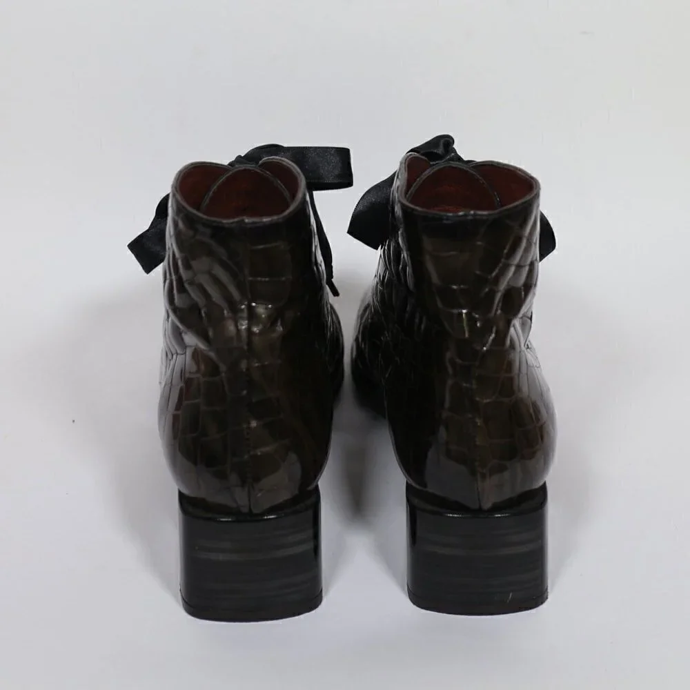 Hispanitas Faux Snake Skin Boots - Picture 5 of 6